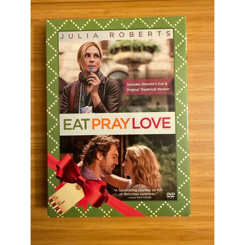 Eat Pray Love DVD Julia Roberts‎ Director's Cut Original Theatrical Version NEW
